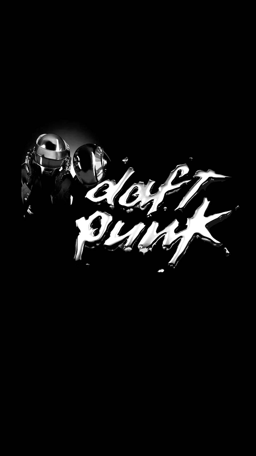 Galaxy s4 background with daft punk band 1080x1920