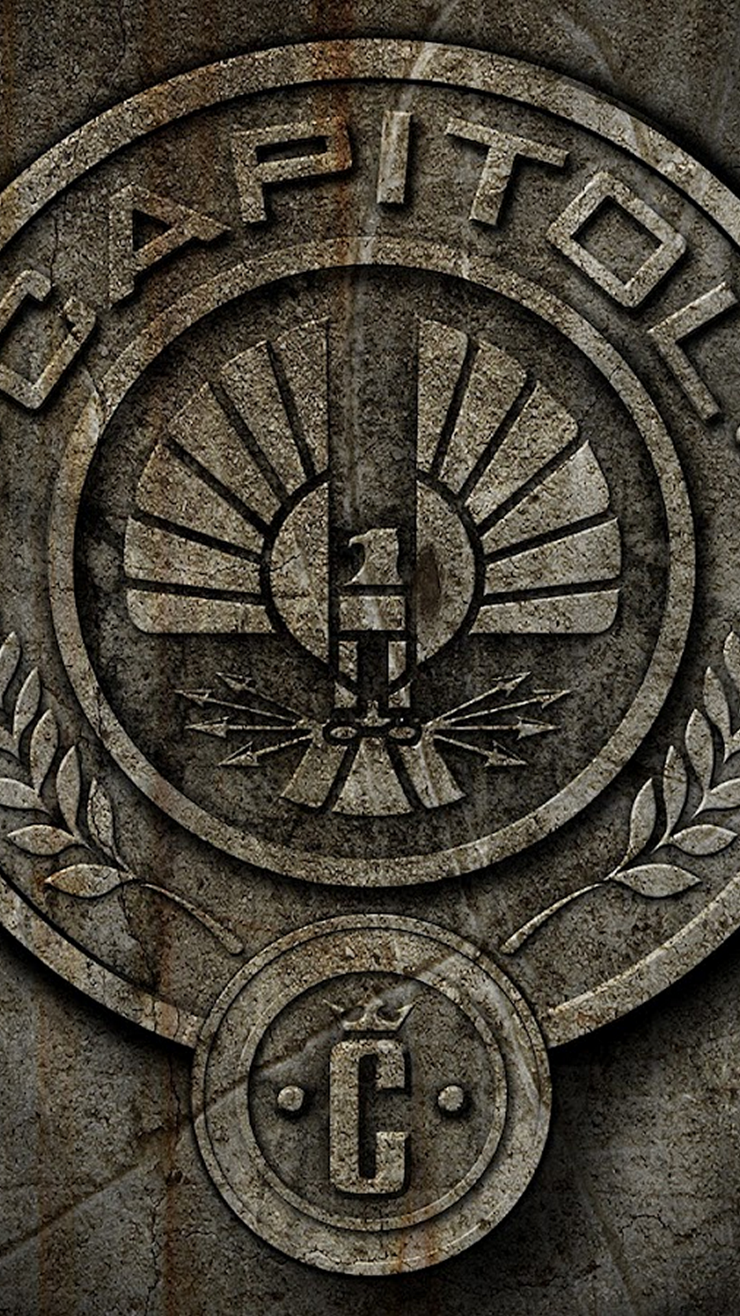 Hunger Games Capitol Symbol, wallpapers for Samsung Galaxy S4, fondos galaxy s4, fondos de pantalla galaxy s4, sfondi samsung galaxy s4, hintergrund 1080x1920